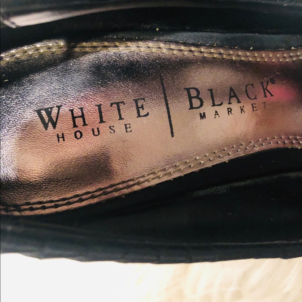 WHBM Peep Toe Heels - Picture 3 of 7